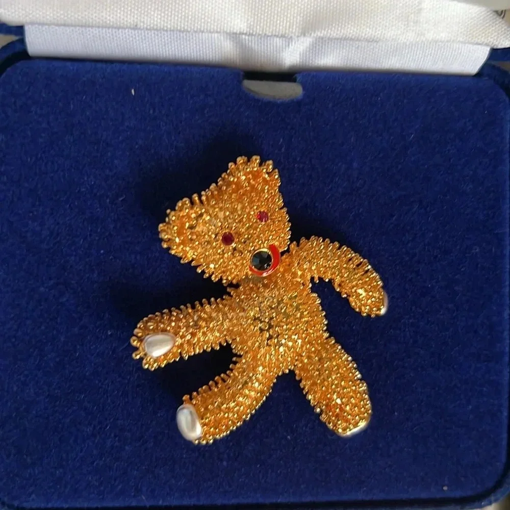 Camrose & Kross Teddy Bear Brooch